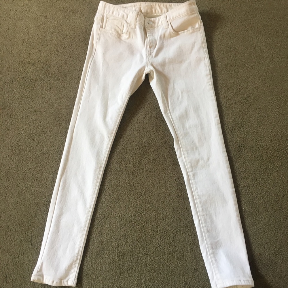 White korean brand jeans